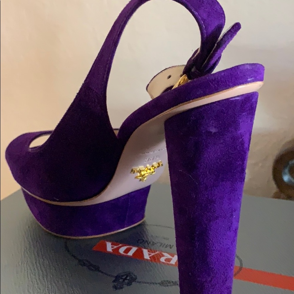 Prada Heels 100% Authentic - image 3